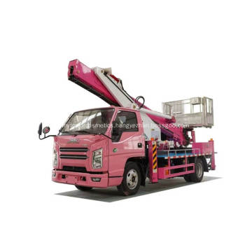 JMC Straight arm aerial working platform truck